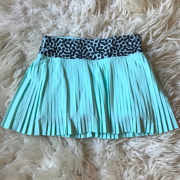 lululemon athletica Pants - Lululemon Pleat to Street Skirt II Tranquil Blue